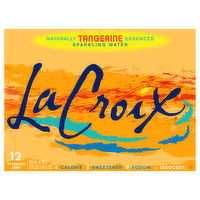 LaCroix Sparkling Water, Tangerine, 12 Each