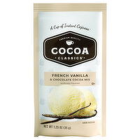 Cocoa Classics Cocoa Mix, French Vanilla & Chocolate, 1.25 Ounce