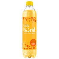 Bubly Burst Sparkling Water Beverage, Pineapple Tangerine, 16.9 Fluid ounce