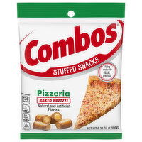Combos Stuffed Snacks Pizzeria Baked Pretzel, 6.3 Ounce