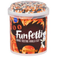 Funfetti Orange Frosting Vanilla, 15.6 Ounce