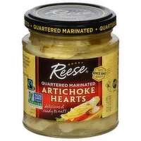 Reese Artichoke Hearts, Marinated, Quartered, 7.5 Ounce