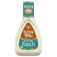 Ken's Steak House Dressing, Buttermilk Ranch, 16 Ounce