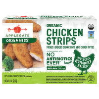 Applegate Organics Chicken Strips, Organic, 8 Ounce