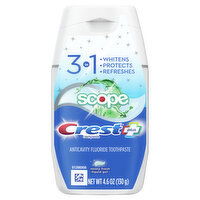 Crest Whitening Plus Scope Complete Plus Scope 3-In-1 Whitening Liquid Gel Toothpaste, 4.6 Ounce