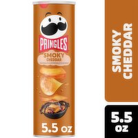 Pringles Smoky Cheddar Potato Crisps, 5.5 Ounce