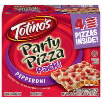 Totino's Party Pizza Pack, Pepperoni, 4 Each