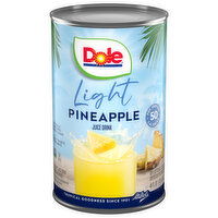 Dole Juice Drink, Light, Pineapple, 46 Fluid ounce