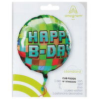 Anagram Happy B-day Standard Decorative Balloon, 1 Each