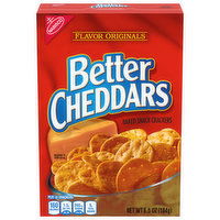 Nabisco Better Cheddars Baked Snack Crackers, Flavor Originals, 6.5 Ounce