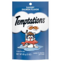 Temptations Treats for Cats, Savory Salmon Flavor, 3 Ounce