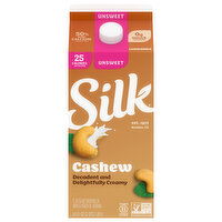 Silk Cashewmilk, Unsweet, 64 Fluid ounce