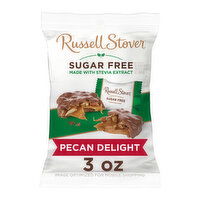 Russell Stover Sugar Free Sugar Free Pecan Delight Chocolate Candy, 3 oz. bag (≈ 5 pieces), 3 Ounce