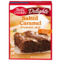 Betty Crocker Salted Caramel Brownie Mix, 18.4 Ounce
