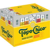 Topo Chico Topo Chico Hard Seltzer 12pk 12oz, 144 Fluid ounce