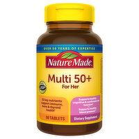 Nature Made Multi 50+, for Her, Tablets, 90 Each