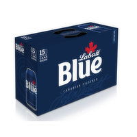 Labatt Blue Canadian Pilsner 15 Pack Cans, 12 Ounce