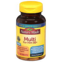 Nature Made Multi, No Iron, for Him 50+, Tablets, 90 Each