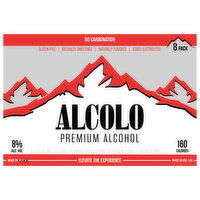 Alcolo No Carbonation Premium Alcohol, 8 Each