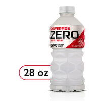 Powerade Zero Sports Drink, White Cherry, 28 Fluid ounce