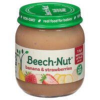 Beech-Nut Stage 2 (6+ Months) Banana & Strawberries, 4 Ounce