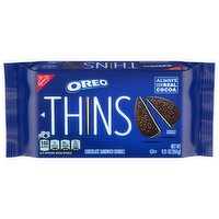 OREO OREO Thins Chocolate Sandwich Cookies, 9.21 oz, 9.21 Ounce