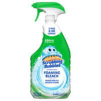 Scrubbing Bubbles Bathroom Cleaner, Foaming Bleach, 32 Fluid ounce