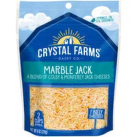 Crystal Farms Cheeses, Marble Jack, 8 Ounce