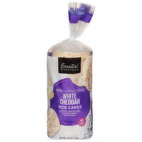 Essential Everyday Rice Cakes, White Cheddar, 5.46 Ounce