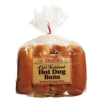 Village Hearth Hot Dog Buns, Old Fashioned, 14 Ounce