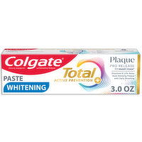 Colgate Total Plaque Pro Release Whitening Toothpaste, 3 Ounce