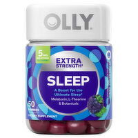 Olly Sleep, Blackberry Zen, Extra Strength, Gummies, 50 Each