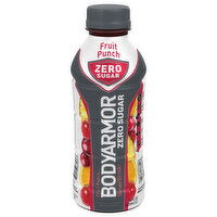 BodyArmor SuperDrink, Zero Sugar, Fruit Punch, 16 Fluid ounce