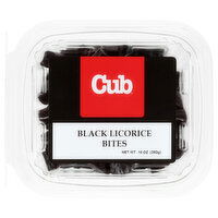 Cub Black Licorice Bites, 10 Ounce