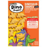 Dino Buddies Yummy Nuggets, Chicken Breast, Dinosaur Shaped, 35 Ounce