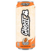 Ghost Zero Sugar Orange Cream Energy Drink, 16 Fluid ounce