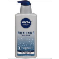 Nivea Men's Breathable Body Lotion, 13.5 Ounce