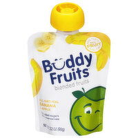 Buddy Fruits All Natural Banana & Apple Blended Fruits, 3.2 Ounce