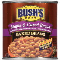 Bush's Best Baked Beans, Maple & Cured Bacon, 16 Ounce