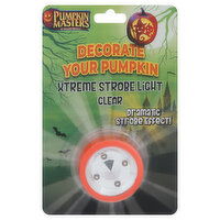 Pumpkin Masters Strobe Light, Extreme, Clear, 1 Each