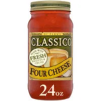 Classico Four Cheese Pasta Sauce, 24 Ounce