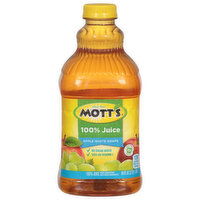 Mott's 100% Juice, Apple White Grape, 64 Fluid ounce