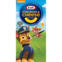 Kraft Macaroni & Cheese Dinner with Nickelodeon Paw Patrol Pasta Shapes, 5.5 Ounce