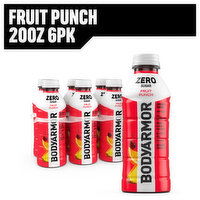 BODYARMOR Sugar Fruit Punch Electrolyte Sports Drink, 20 Fluid ounce