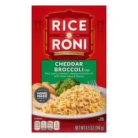 Rice A Roni Rice A Roni Rice Pasta Cheddar Broccoli Flavor 6.5 Oz, 6.5 Ounce