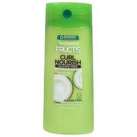 Fructis Shampoo, Sulfate-Free, Moisturizing, Curl Nourish, 22 Fluid ounce