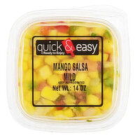 Quick and Easy Mango Salsa Mild, 14 Ounce