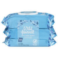 Wild Harvest Baby Wipes, Soft, 3 Each