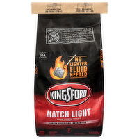 Kingsford Instant Match Light Charcoal Briquets, 8 Pound
