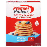 Premier Protein Protein Pancake & Waffle Mix, Original Complete, 20 Ounce
